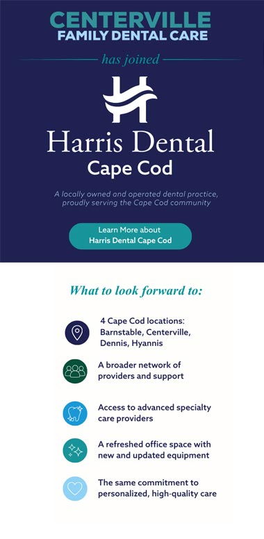 Centerville FDC Joins Harris Dental - Mobile Popup
